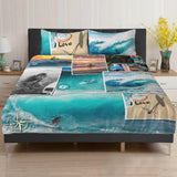 Housse de couette I Love Surfer popcustoms