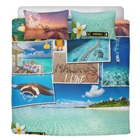 Housse de couette Maldives Paradise popcustoms