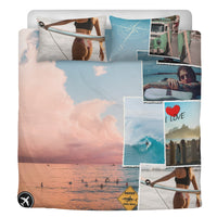 Housse de couette Surf trip Brazil popcustoms