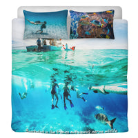 Housse de couette Plongé Tropical popcustoms