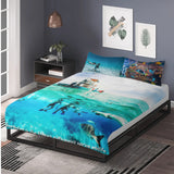 Housse de couette Plongé Tropical popcustoms