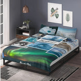 Housse de couette Pole Nord popcustoms