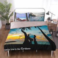 Housse de couette Romantic Tropic popcustoms