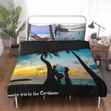 Housse de couette Romantic Tropic popcustoms