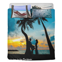 Housse de couette Romantic Tropic popcustoms