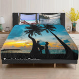 Housse de couette Romantic Tropic popcustoms