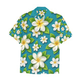 Chemise personnalisée Homme (Fleur de tiaré) Inkedjoy