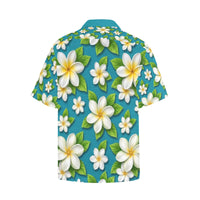 Chemise personnalisée Homme (Fleur de tiaré) Inkedjoy