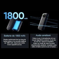 Caméra d'action (Insta360) 5.7 K + Pack Accessoires Home Travel World Store
