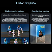 Caméra d'action (Insta360) 5.7 K + Pack Accessoires Home Travel World Store