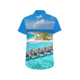 Chemise personnalisée homme (Maldives Paradise) Inkedjoy