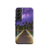 Coque Samsung Starry evening on an island Home Travel World Store
