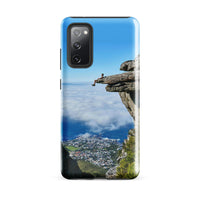 Coque Samsung® (Homme au bord d'une falaise) Home Travel World Store