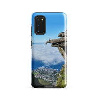 Coque Samsung® (Homme au bord d'une falaise) Home Travel World Store