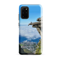 Coque Samsung® (Homme au bord d'une falaise) Home Travel World Store