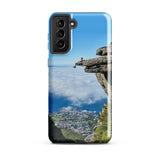 Coque Samsung® (Homme au bord d'une falaise) Home Travel World Store