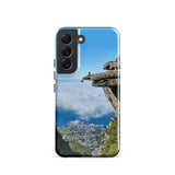 Coque Samsung® (Homme au bord d'une falaise) Home Travel World Store