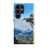 Coque Samsung® (Homme au bord d'une falaise) Home Travel World Store