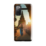 Coque Samsung® (Temple at sunset, Indonesia) Home Travel World Store