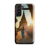 Coque Samsung® (Temple at sunset, Indonesia) Home Travel World Store