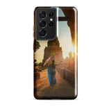 Coque Samsung® (Temple at sunset, Indonesia) Home Travel World Store