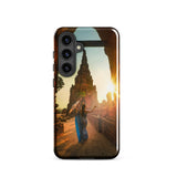 Coque Samsung® (Temple at sunset, Indonesia) Home Travel World Store