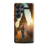 Coque Samsung® (Temple at sunset, Indonesia) Home Travel World Store