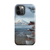 Coque d'iPhone® (Chureito Pagoda and Mount Fuji, Japan) Home Travel World Store