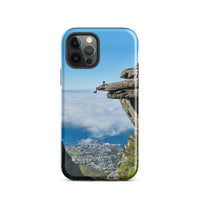 Coque iPhone® (Homme au bord d'une falaise) Home Travel World Store