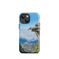 Coque iPhone® (Homme au bord d'une falaise) Home Travel World Store