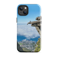 Coque iPhone® (Homme au bord d'une falaise) Home Travel World Store