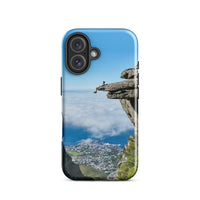 Coque iPhone® (Homme au bord d'une falaise) Home Travel World Store