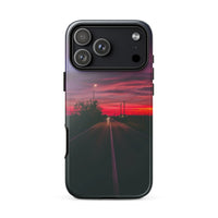 Coque iPhone® (Sunset road trip) Home Travel World Store