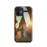 Coque iPhone® (Temple at sunset, Indonesia) Home Travel World Store