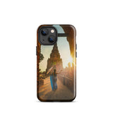 Coque iPhone® (Temple at sunset, Indonesia) Home Travel World Store