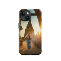Coque iPhone® (Temple at sunset, Indonesia) Home Travel World Store