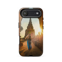 Coque iPhone® (Temple at sunset, Indonesia) Home Travel World Store