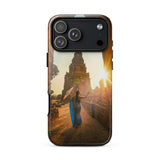 Coque iPhone® (Temple at sunset, Indonesia) Home Travel World Store