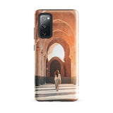 Coque solide pour Samsung® (Visite d'un temple indien) Home Travel World Store