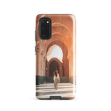 Coque solide pour Samsung® (Visite d'un temple indien) Home Travel World Store