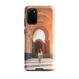 Coque solide pour Samsung® (Visite d'un temple indien) Home Travel World Store