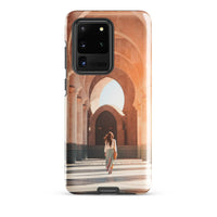 Coque solide pour Samsung® (Visite d'un temple indien) Home Travel World Store