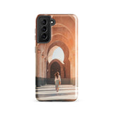 Coque solide pour Samsung® (Visite d'un temple indien) Home Travel World Store