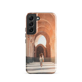 Coque solide pour Samsung® (Visite d'un temple indien) Home Travel World Store