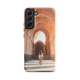 Coque solide pour Samsung® (Visite d'un temple indien) Home Travel World Store