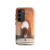 Coque solide pour Samsung® (Visite d'un temple indien) Home Travel World Store