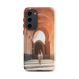 Coque solide pour Samsung® (Visite d'un temple indien) Home Travel World Store