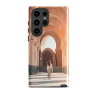 Coque solide pour Samsung® (Visite d'un temple indien) Home Travel World Store