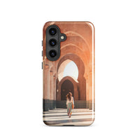 Coque solide pour Samsung® (Visite d'un temple indien) Home Travel World Store