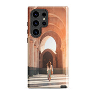 Coque solide pour Samsung® (Visite d'un temple indien) Home Travel World Store